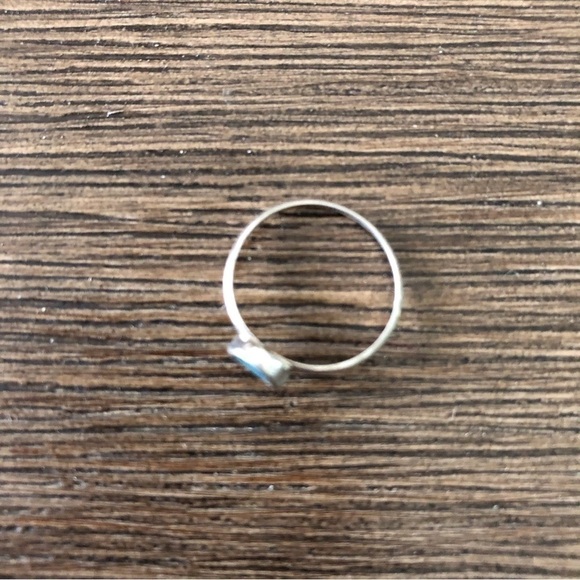 Vintage sliver mushroom ring in size 6.5 - Picture 2 of 2